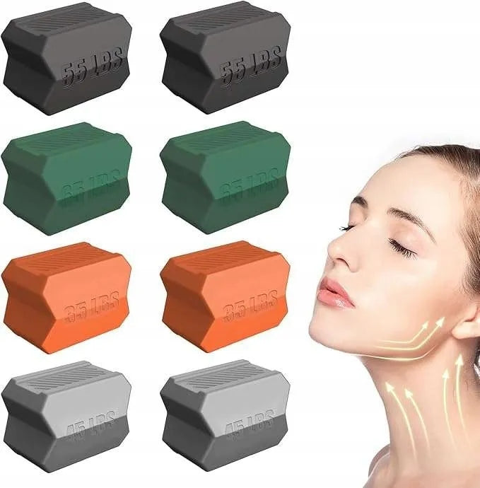 Jaw Line Trainer Jaw Muscle Exercise Training 4 Levels 8el.