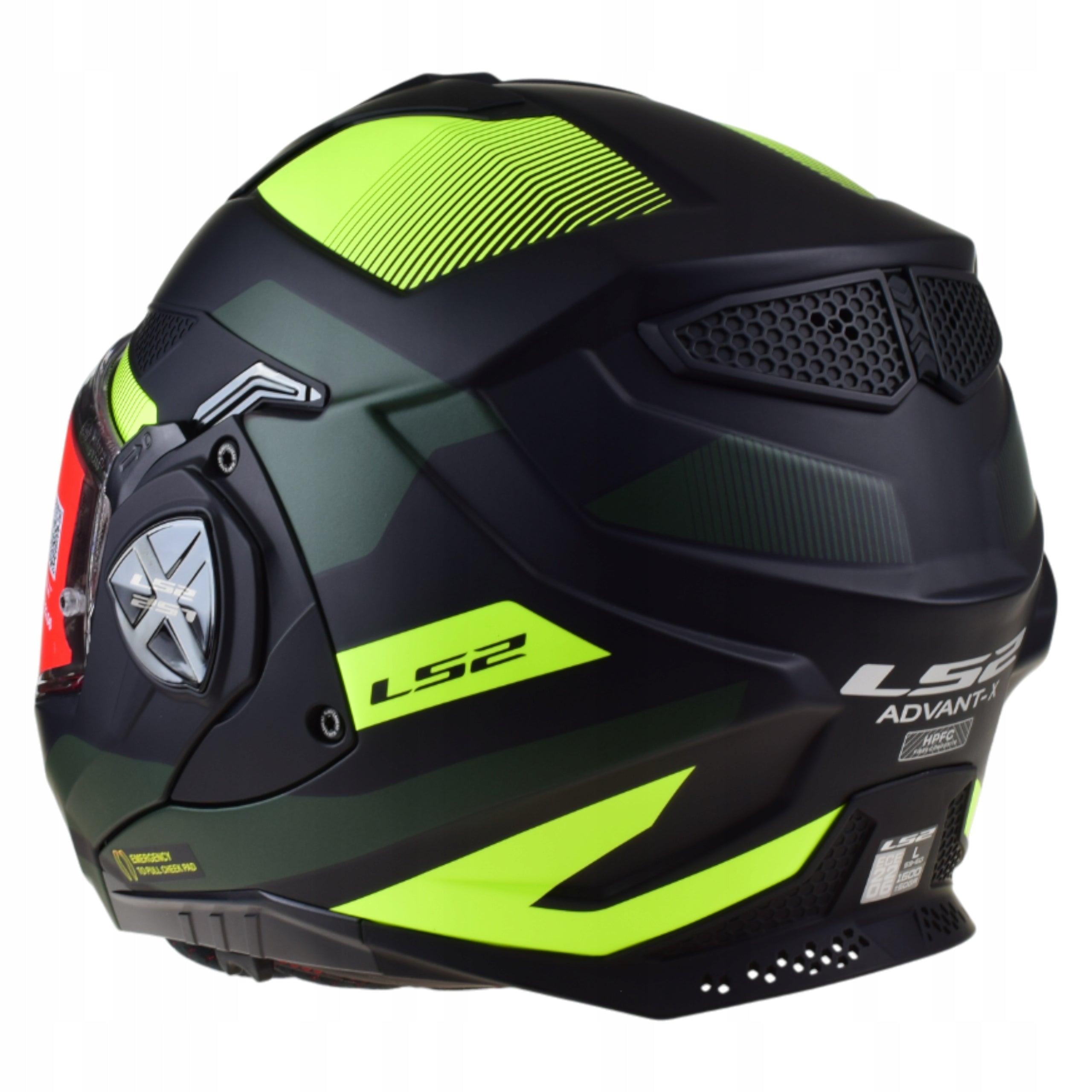 Jaw helmet LS2 ADVANT FF901 ADVANT X NOVA H-V YELLOW BACKPACK GLASS r.M Manufacturer's catalog number AK5690125534