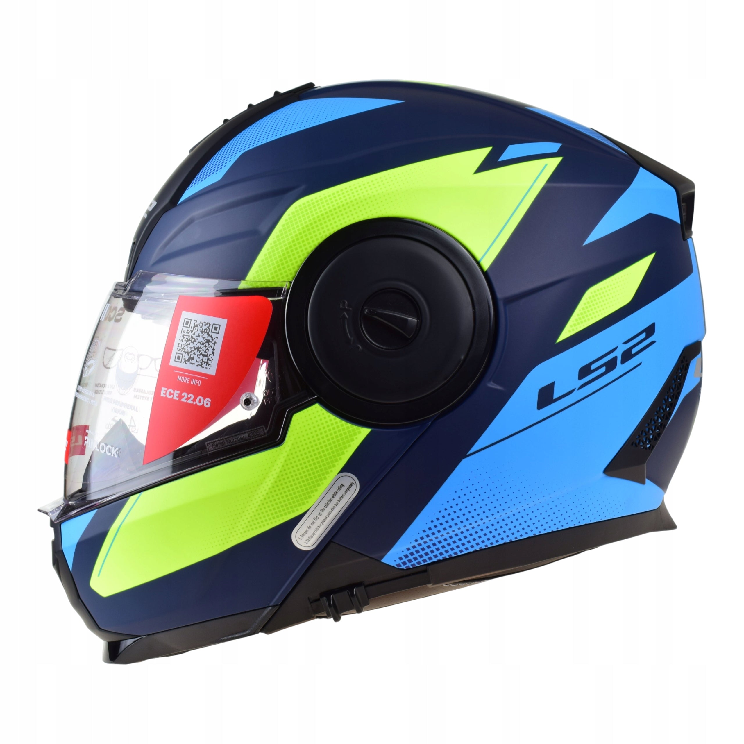 Jaw helmet LS2 FF902 SCOPE II DURIA BLENDA + PINLOCK r. L Manufacturer's catalog number 569022525LP
