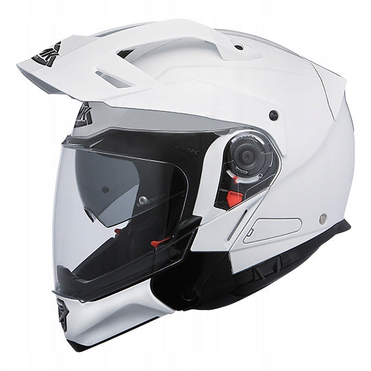 Jaw helmet SMK HYBRID EVO GL100 White GLOSS size. XS