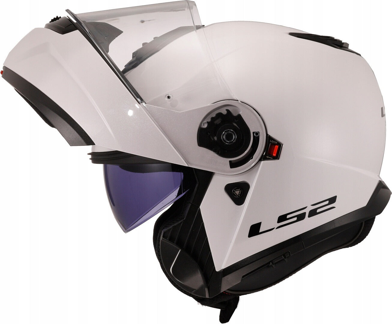 Jaw helmet with blend LS2 FF908 STROBE II WHITE M Packaging status original