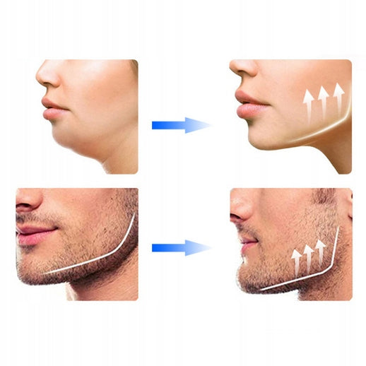 Jawline Exerciser for JAWLINER JAW MUSCLE EXERCISE 2pcs. Model Zestaw 2 gum do ćwiczeń szczęki żuchwy jawline