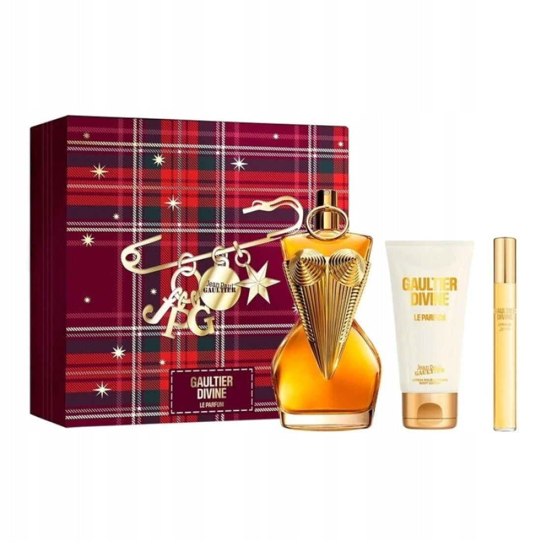 Jean Paul Gaultier DIVINE Le Parfum set 100 ml + mini10 ml + 75 ml balm