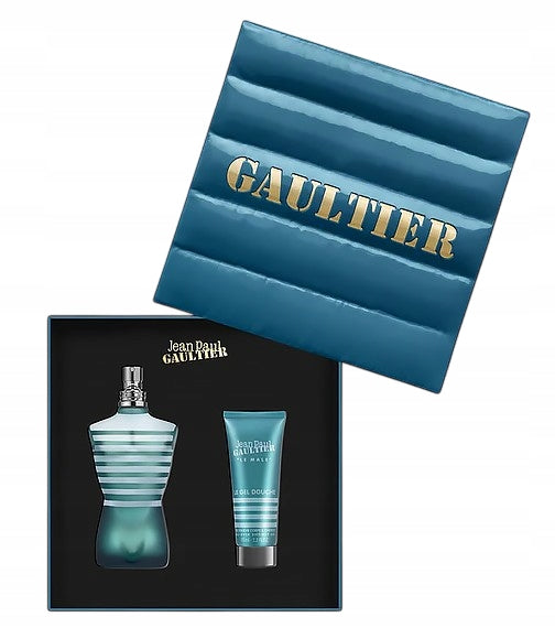 Jean Paul Gaultier Le Male EDT 125ml+ Shower Gel 75ml Set Gift Packaging status original