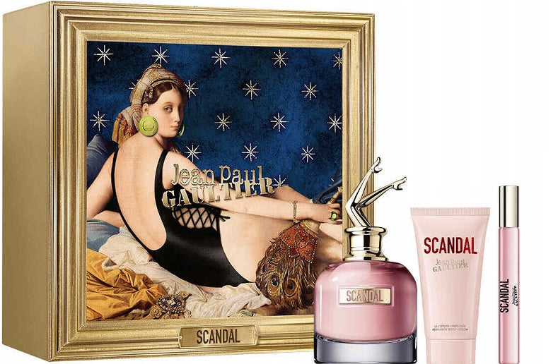 Jean Paul Gaultier Scandal body lotion 75ml + EDP 10ml + EDP 80ml