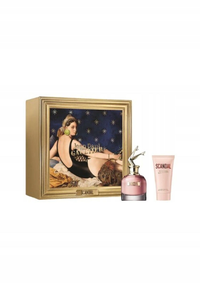 Jean Paul Gaultier, Scandal, set: 50 ml Eau de Parfum, body lotion