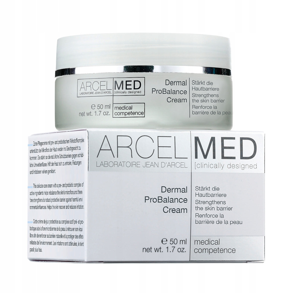 Odos barjerą stiprinantis kremas Jean D'Arcel Arcelmed Dermal ProBalance Cream, 50 ml