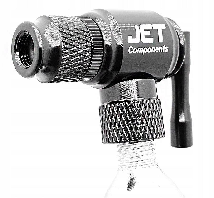 Jet CO2 bicycle pump presta auto FV AV + cartridge with 16g thread Brand JET