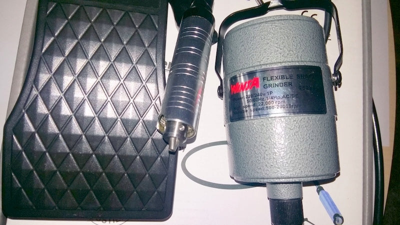 Jewellery motor, mini grinder with flexible combat 0-4mm