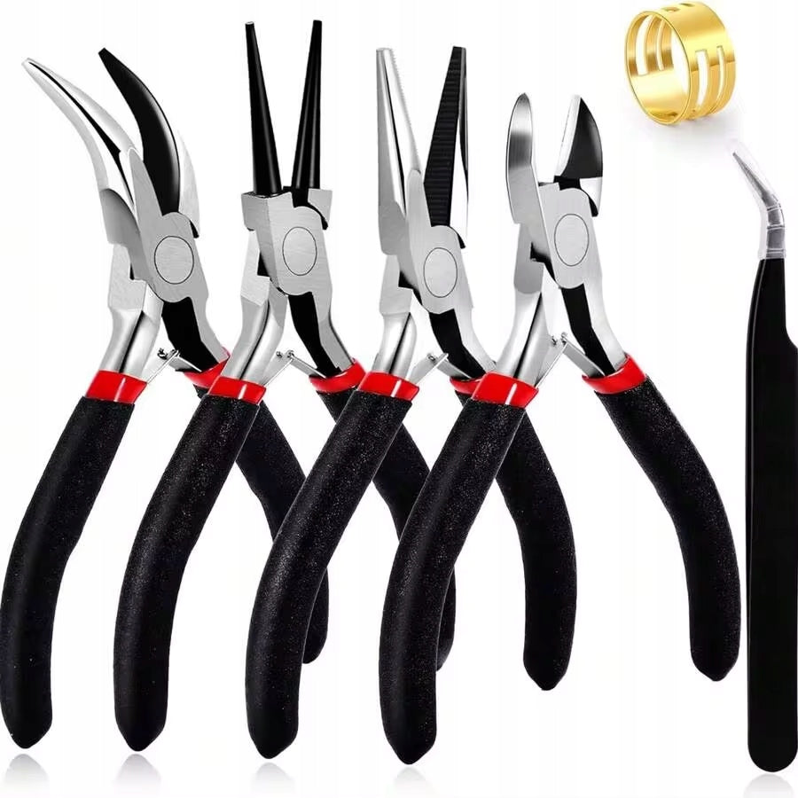 Jewelry Pliers Set 4-Pack for Jewelry Making