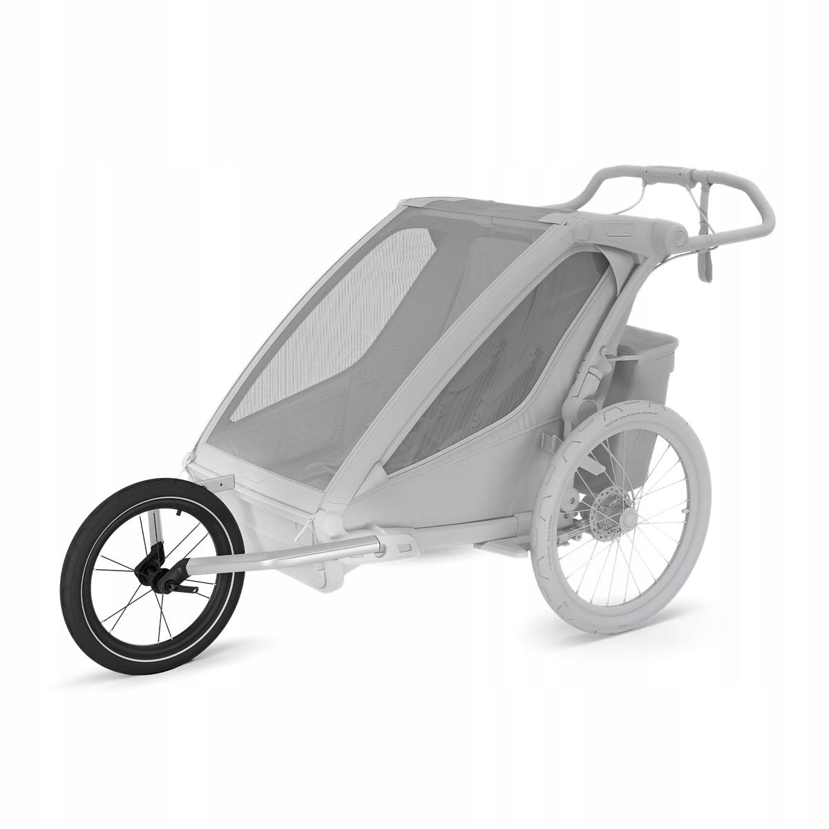 Jogging set for double trailer Thule Chariot jogging kit 2 Manufacturer code 20201304