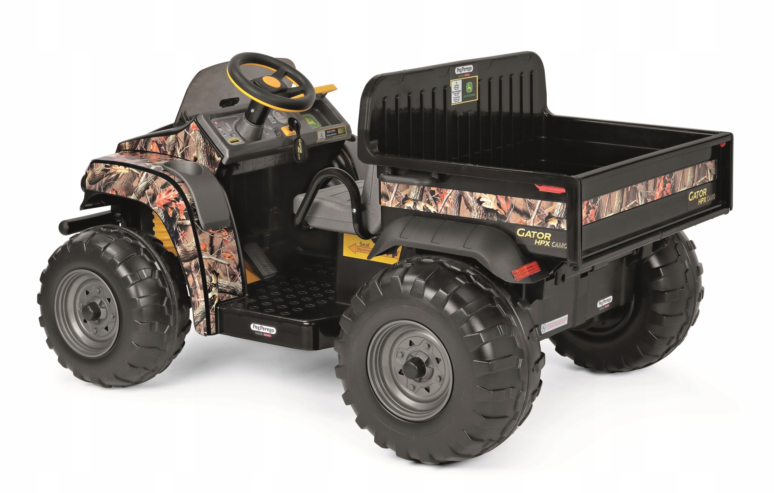 John Deere Gator CAMO 12V Peg Perego Battery Car Manufacturer code IGOD0118