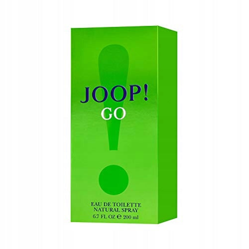 Joop! Joop! Go 200 ml eau de toilette male EDT (without foil) Packaging status original