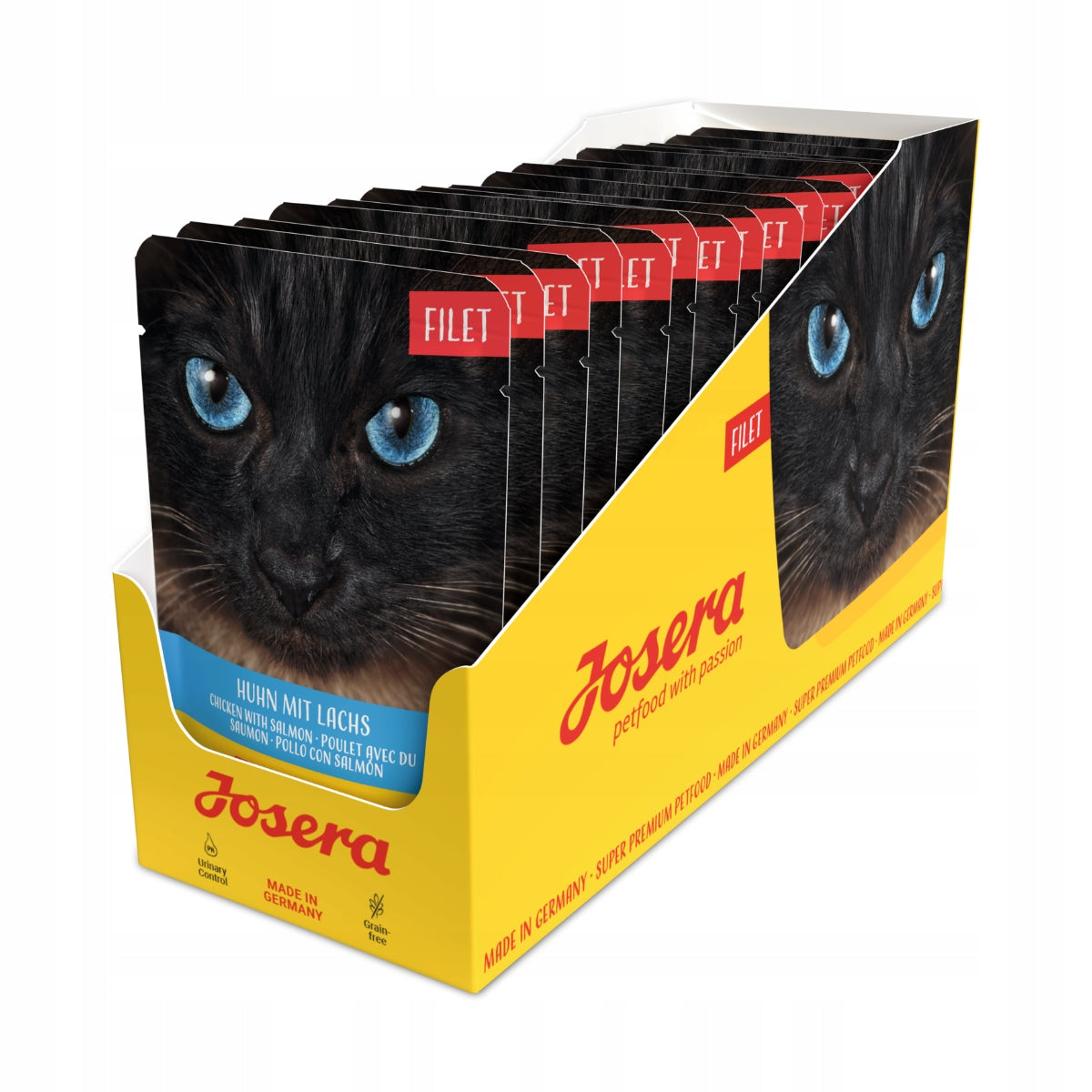 Josera Chicken and Salmon Fillet 16x70g (14+2 FREEBIE)