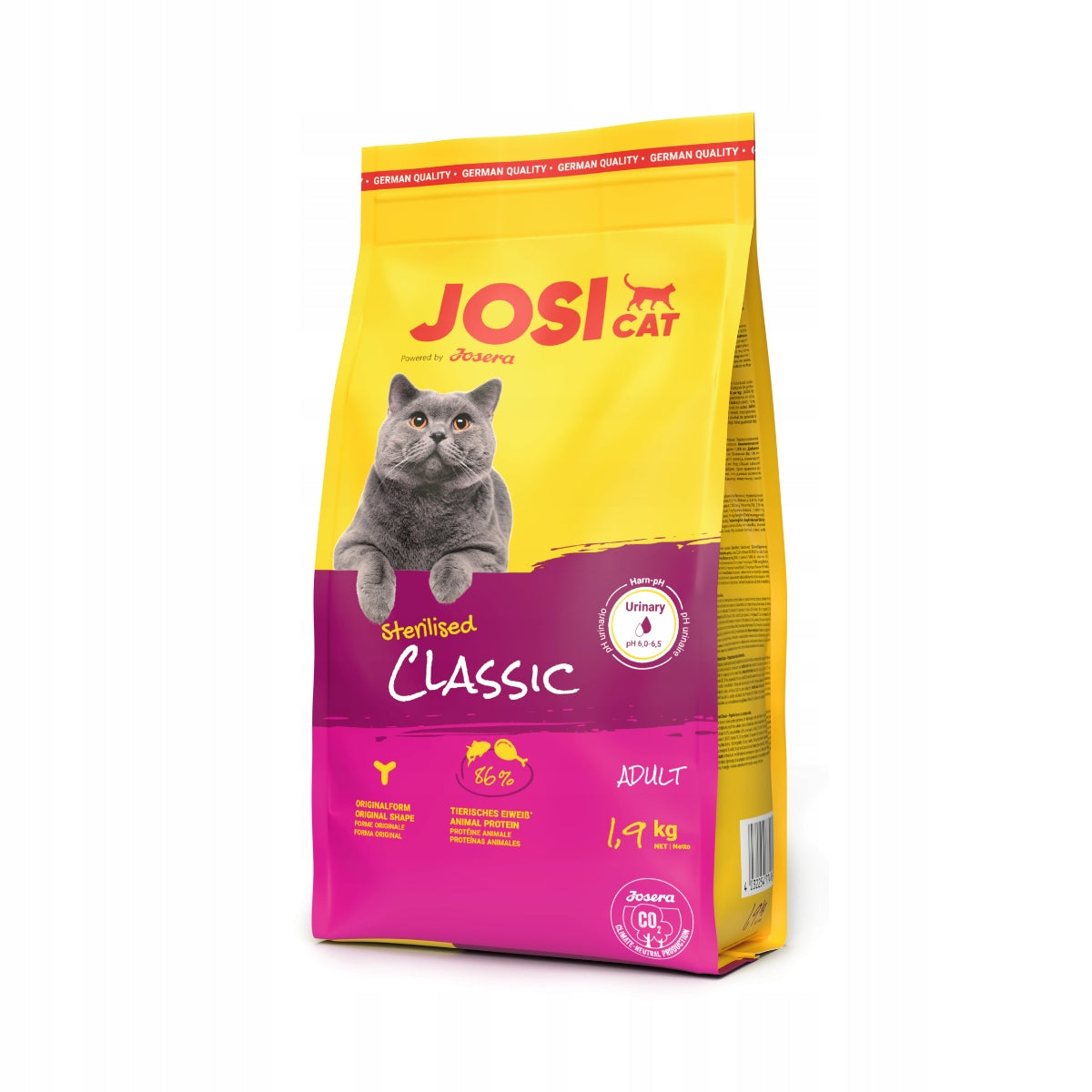 Josera JosiCat Sterilised Classic Dry Cat Food STERILIZED 1,9 kg