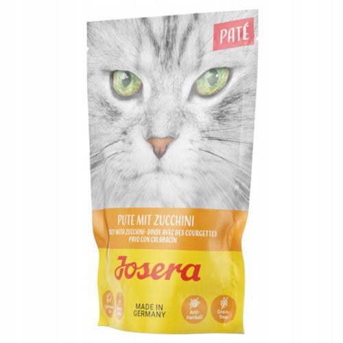 Josera Pate with Turkey and Zucchini Grain-Free Cat Food 85g