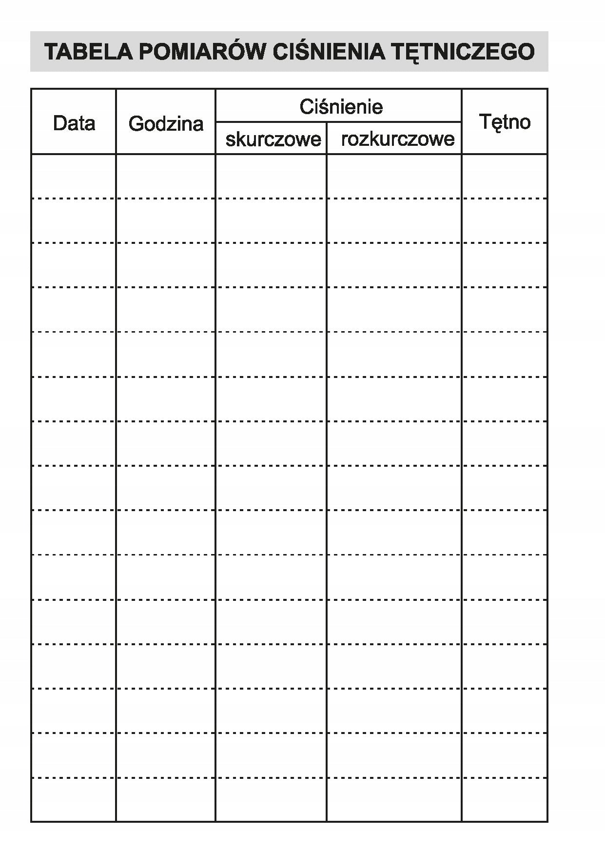 Journal notebook measuring blood pressure A6 up to 375 entries Manufacturer code Druk_dz