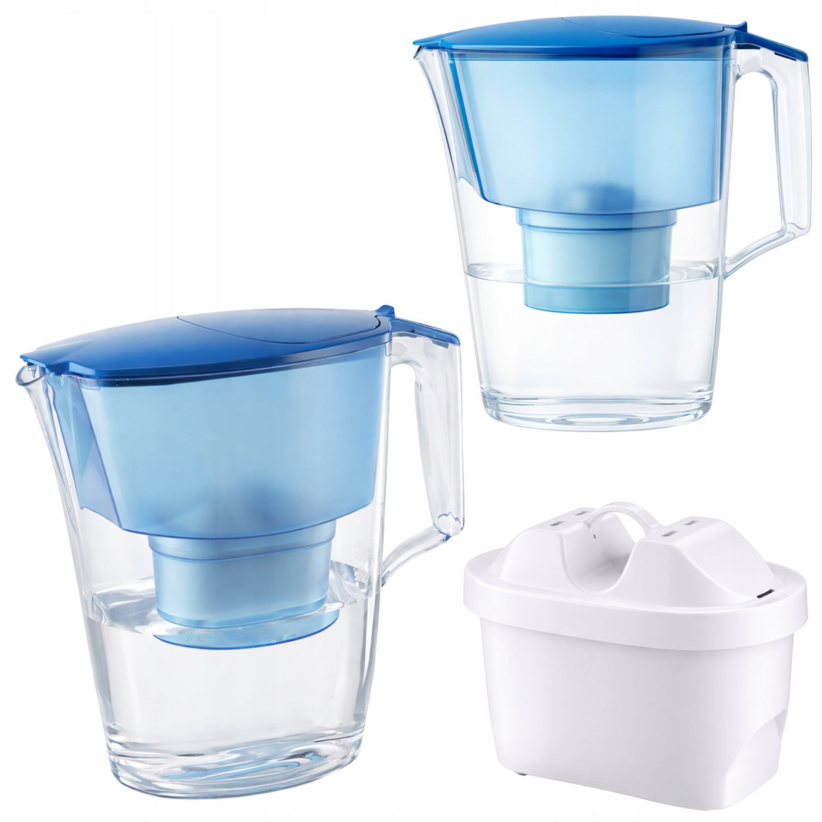 Jug Aquaphor Time 2.5L + Filter Maxfor Plus White Effective Filtration