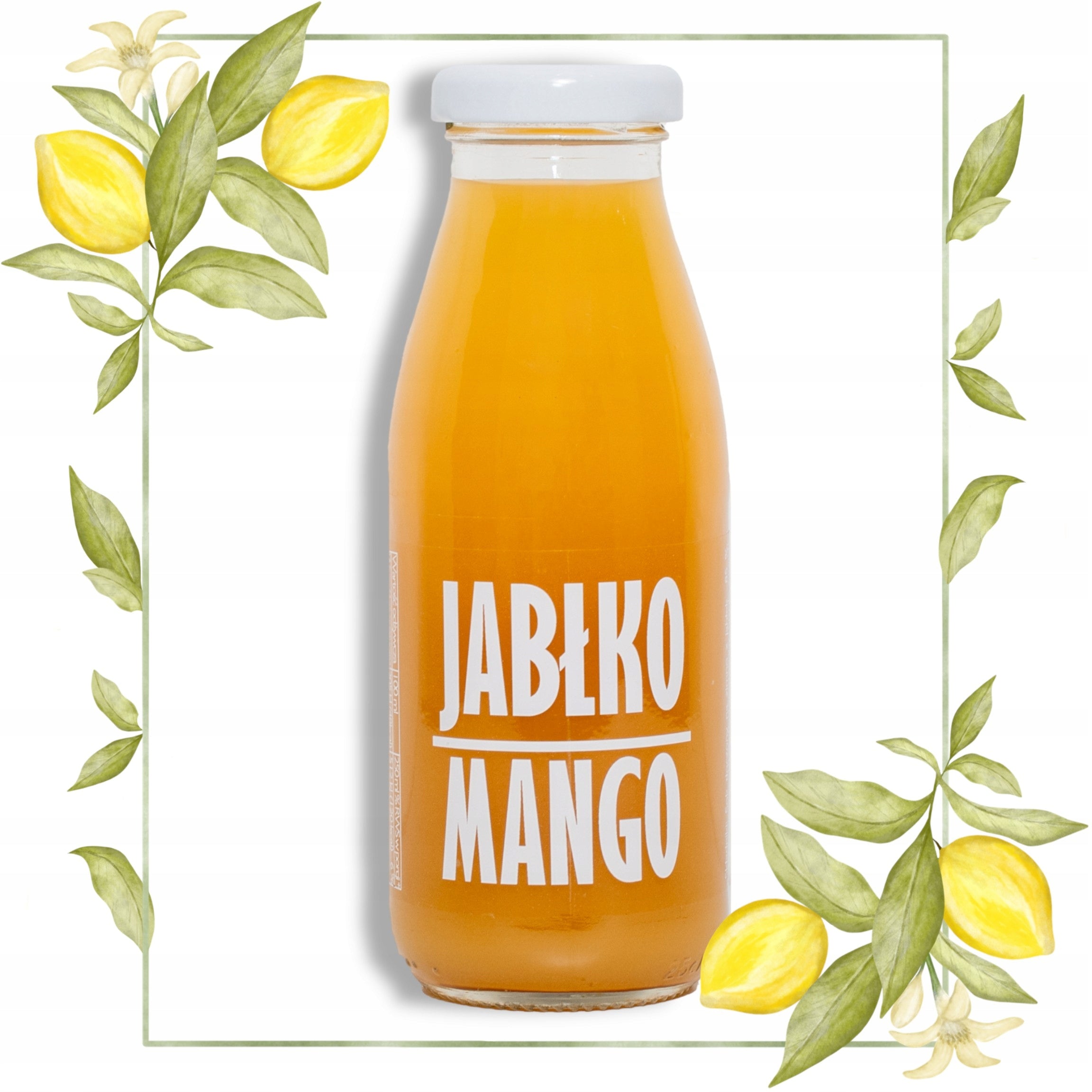 Juice Apple Mango 100% NFC Natural Apple Pressed WITHOUT SUGAR 250ml Packaging status original