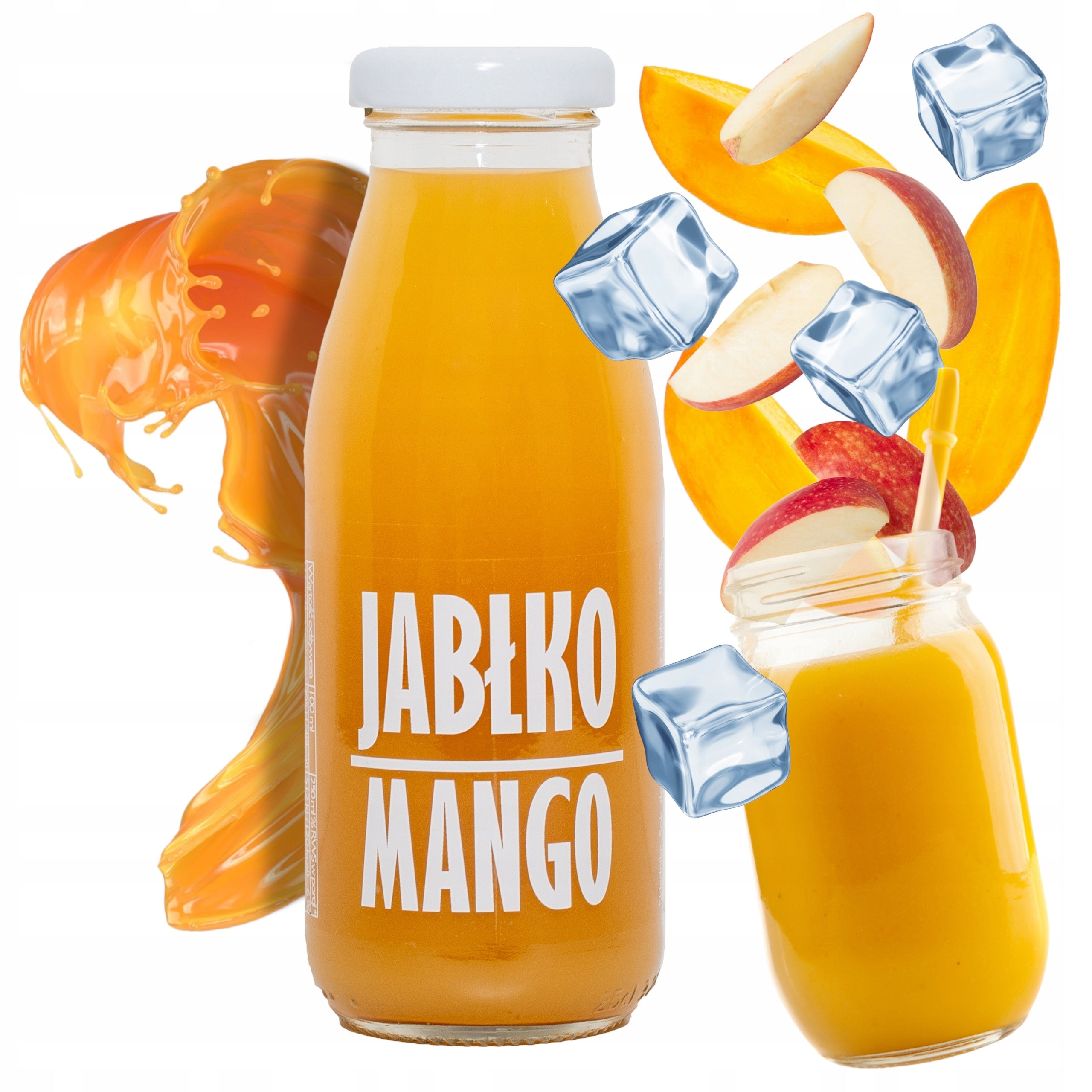 Juice Apple Mango 100% NFC Natural Apple Pressed WITHOUT SUGAR 250ml