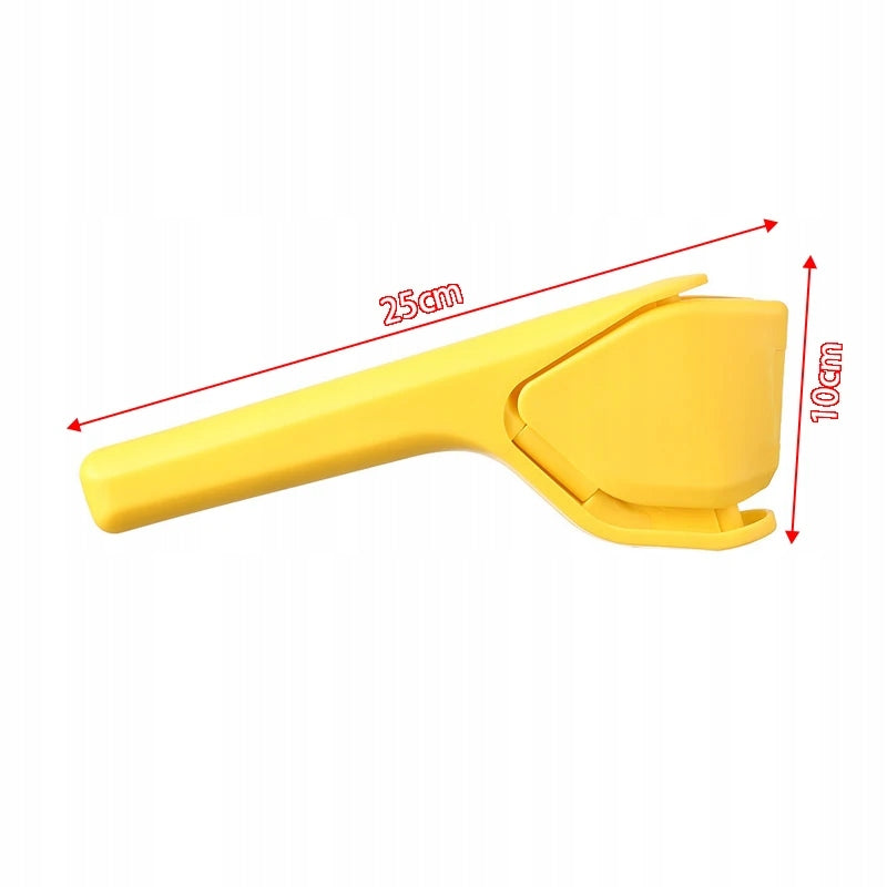 Juice Extraction Lemon Lime Squeezer EasytoUse Flat Lemon Squeezer, żółty
