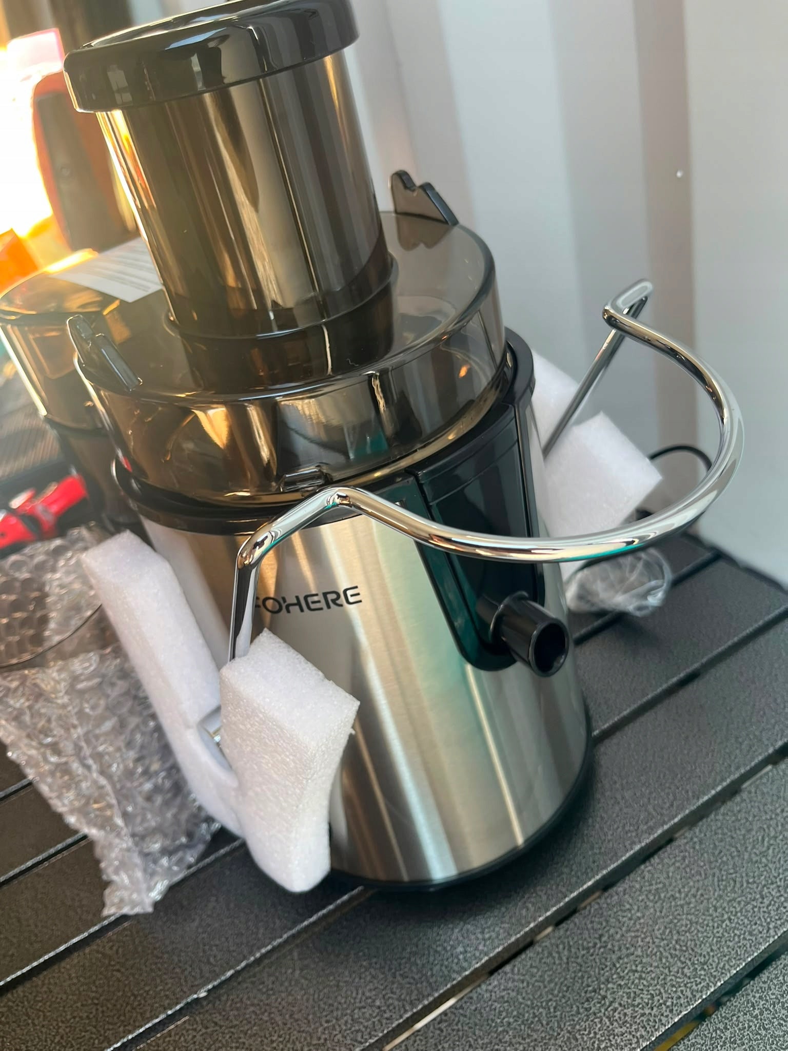 Juicer FOHERE AMR516 400W stainless steel, 2 speeds Manufacturer code AMR516