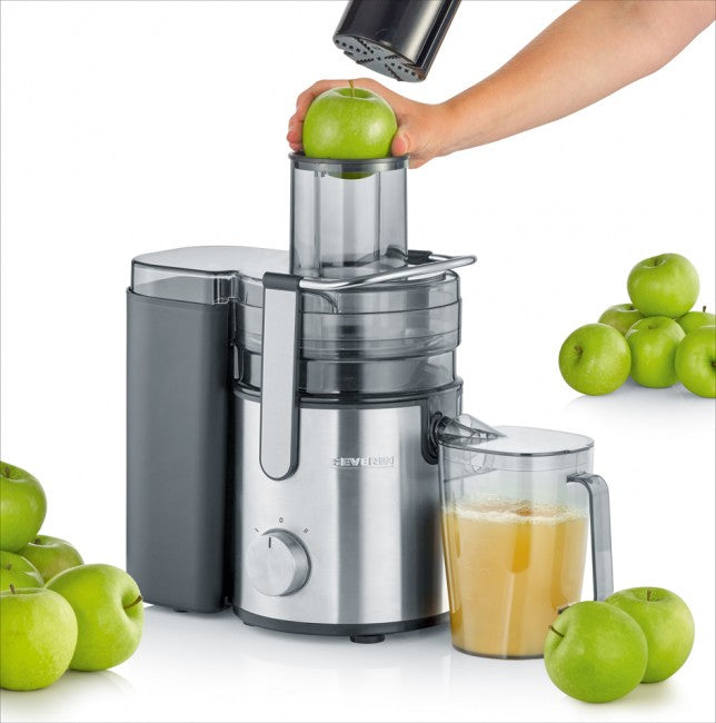 Juicer Severin ES 3570 800W XXL hole 7cm 2 speeds 1.1L juice Packaging status original