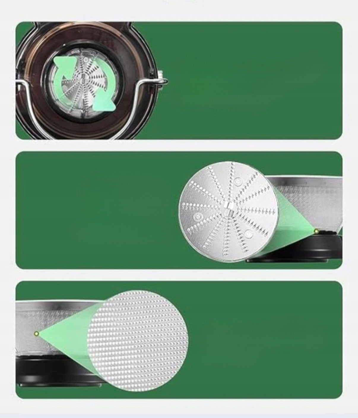 Juilist juicer AMR-526 400W 3 speeds maximum efficiency Packaging status original