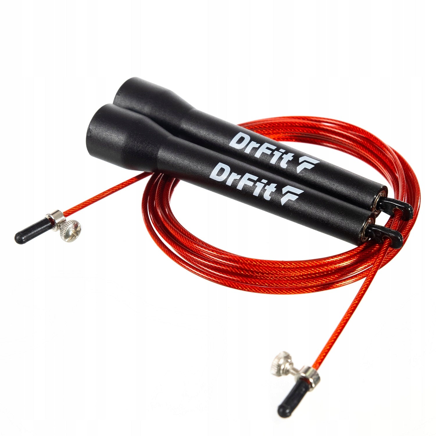Jump Rope Adjustable with Bearings Fitness Training Cardio Rope 3 m DrFit Packaging status original