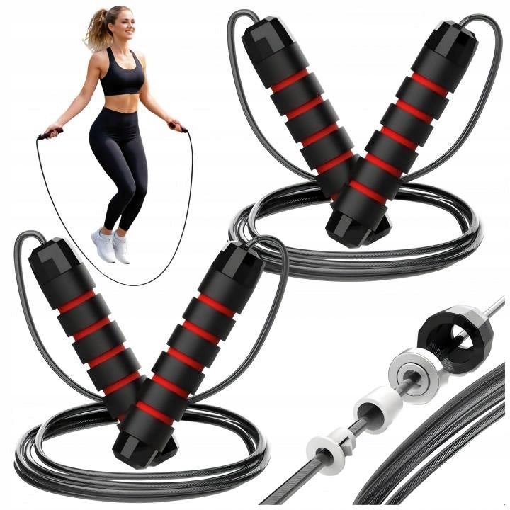 Jump Rope Professional Boxing Adjustable Bearings Training Sport Fitness