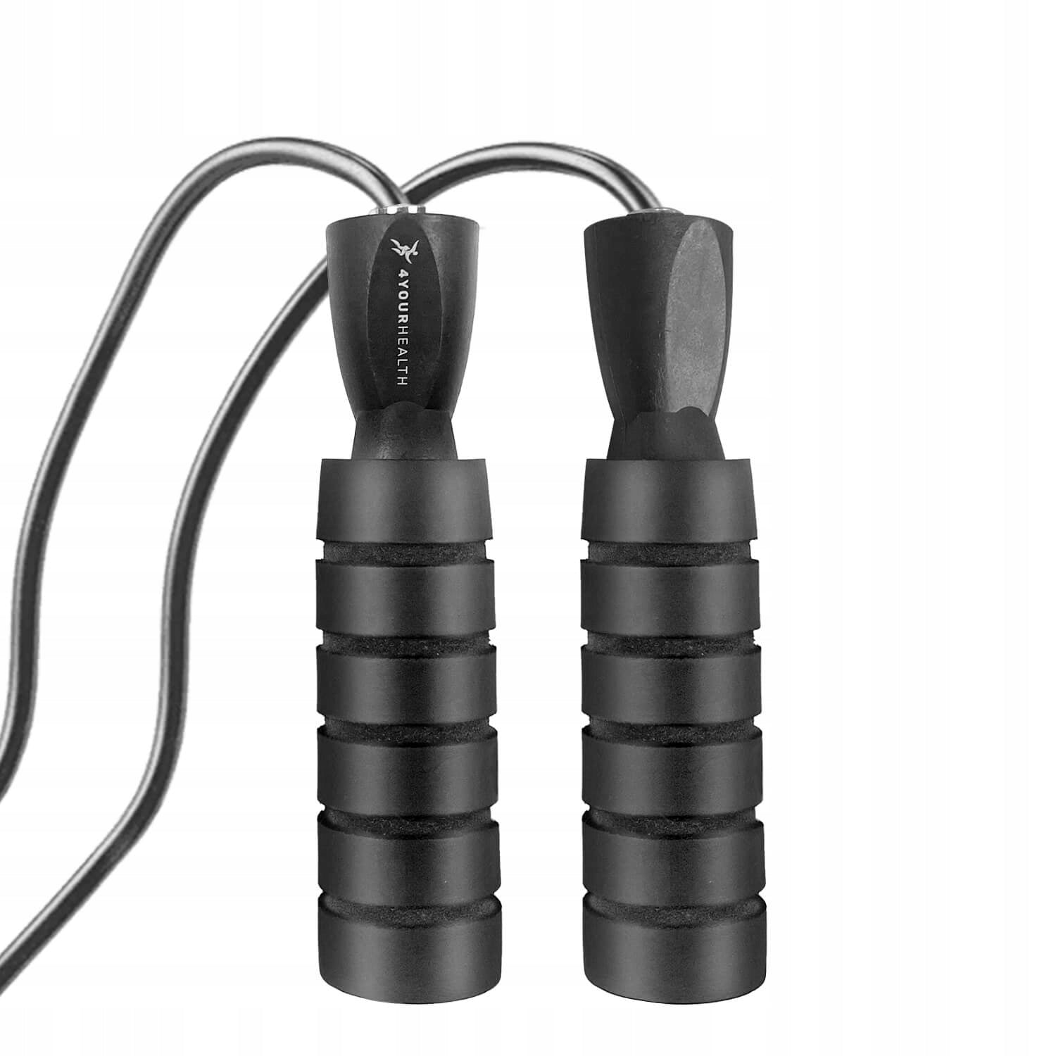 Jump Rope With Bearings 4yourhealth Fitness Crossfit Adjustable 250 cm Brand 4yourhealth