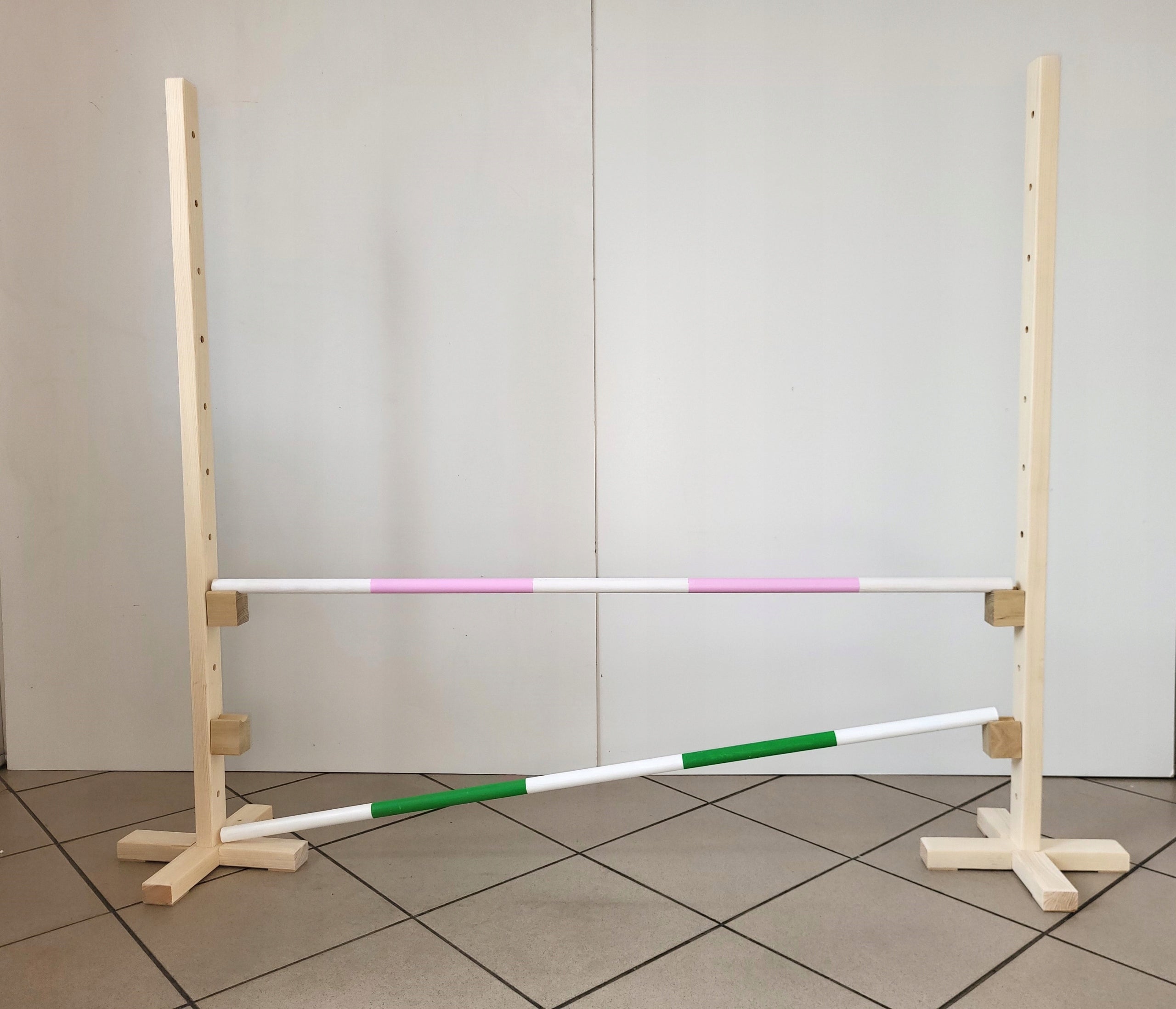 Jump obstacle to Hobby Horse 120 x120 2 poles Brand no brand