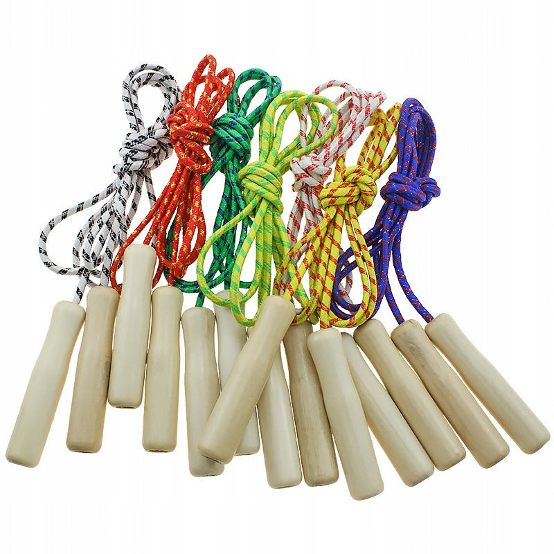 Jump rope 250 cm wooden handles crosfit Rope length 250 cm