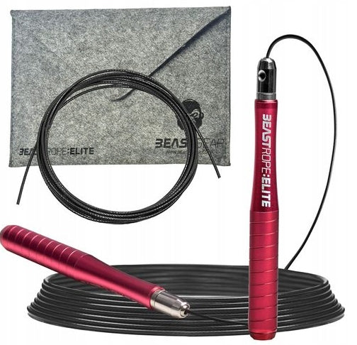 Jump rope BEASTGEAR 3m aluminum, adjustable, Crossfit / MMA