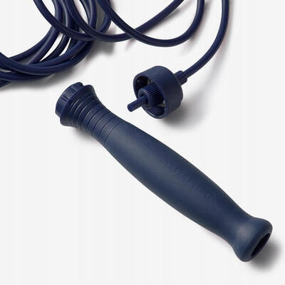 Jump rope Domyos 500 rubber Color blue