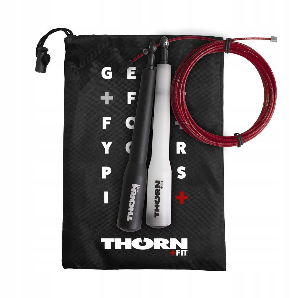 Jump rope SPEED ROPE 3.0 THORN FIT Color black