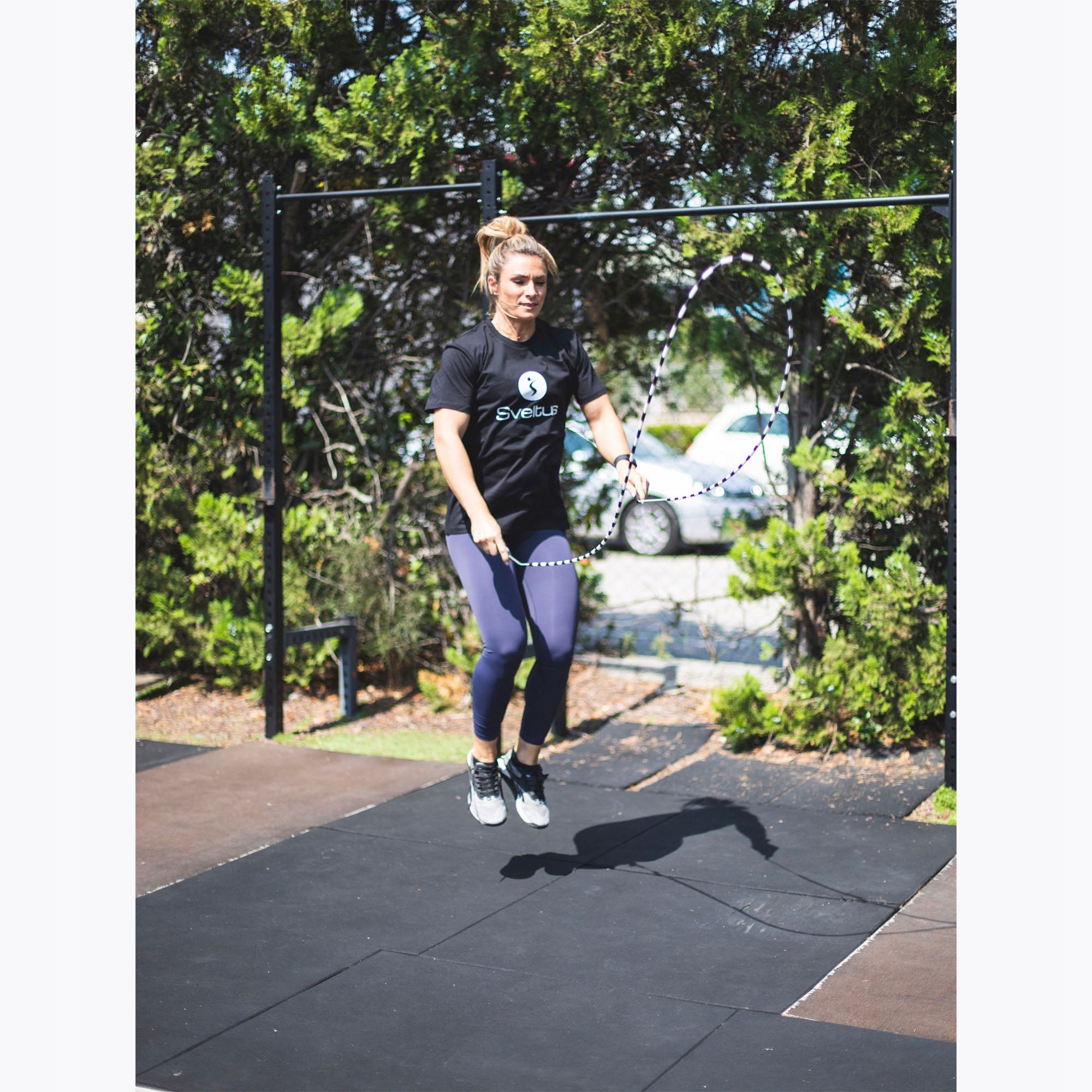 Jump rope Sveltus 243 cm black Brand Sveltus