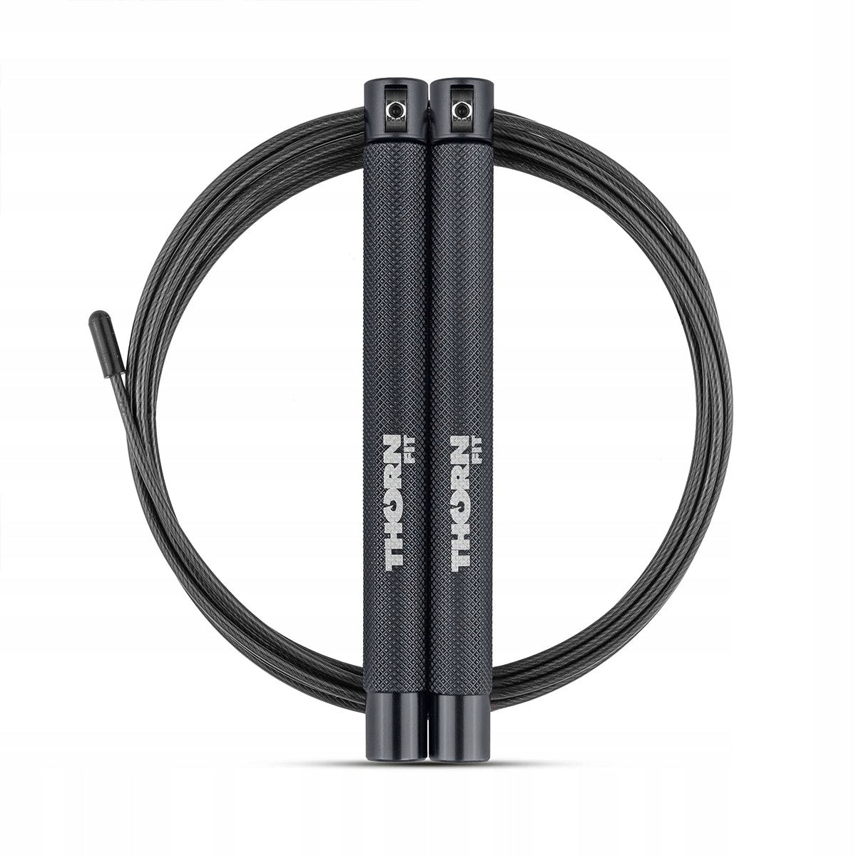 Jump rope THORN FIT SPEED ROPE RUSH BLACK