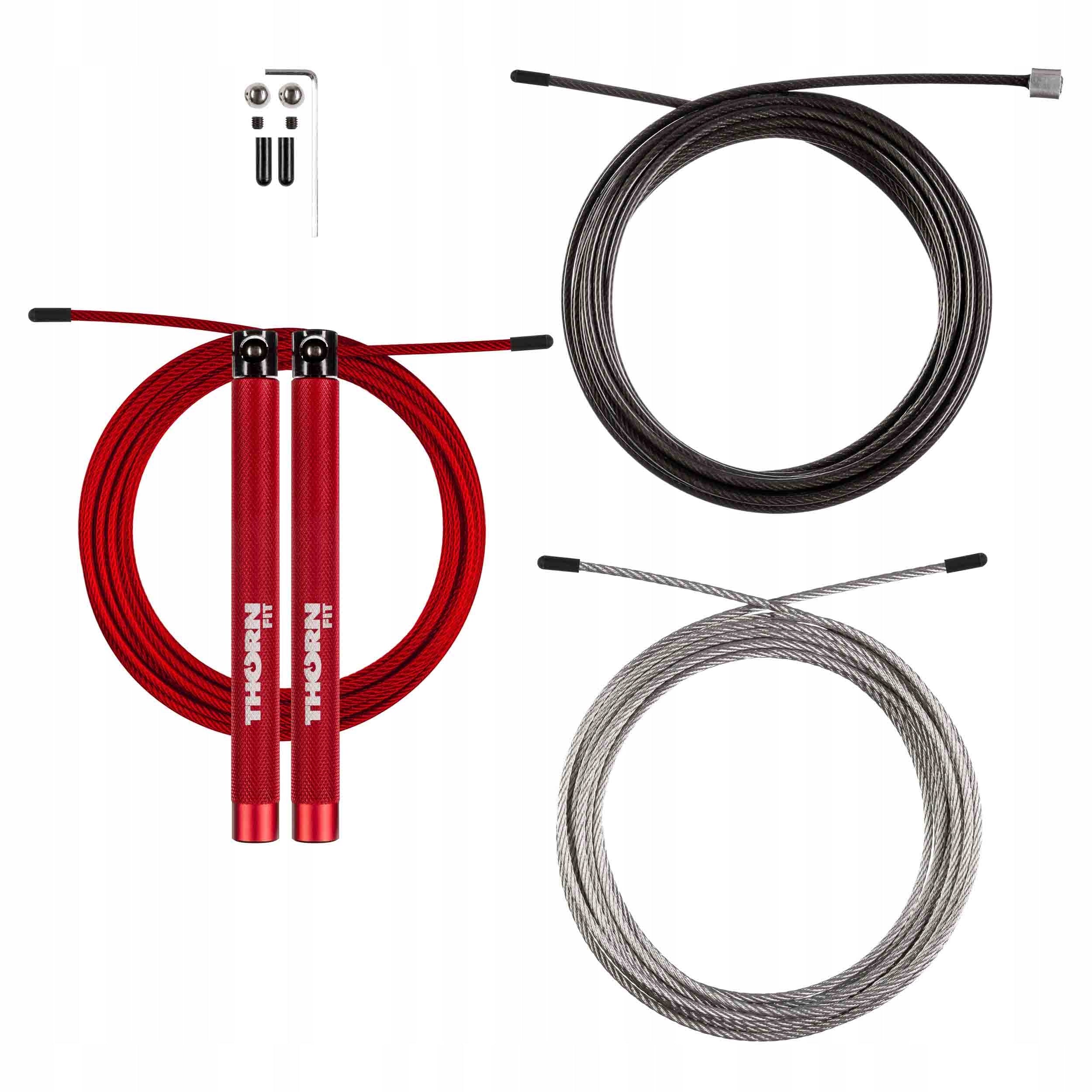 Jump rope THORN FIT Speed Rope ULTRA 4.0 RED