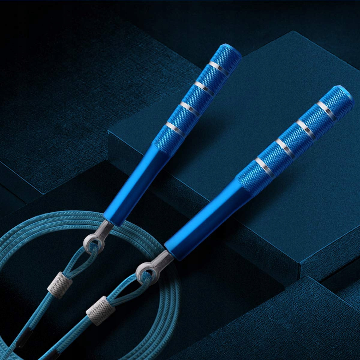 Jump rope, Wastou Speed Blue Aluminium Handle Manufacturer code M044
