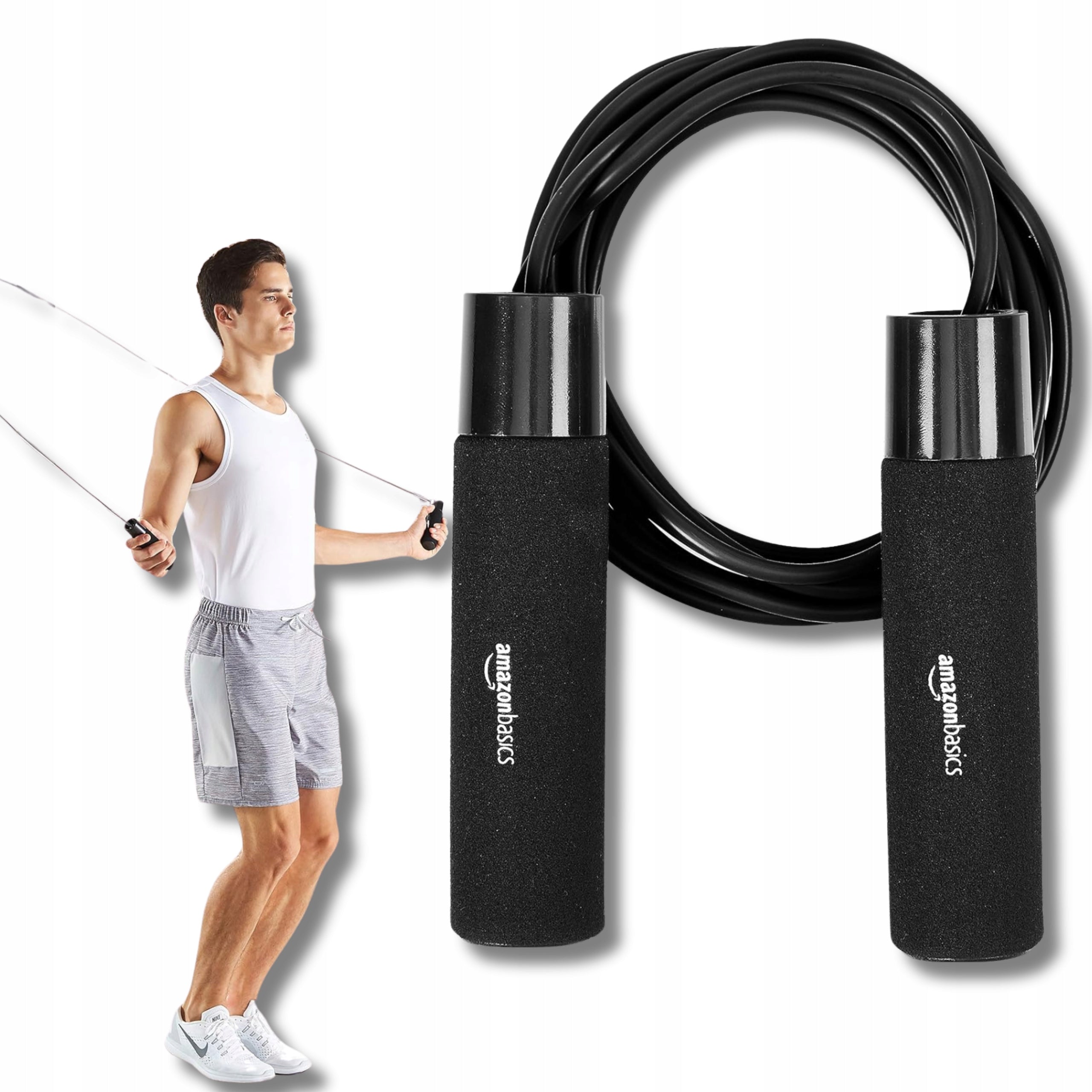 Jump rope adjustable with bearings 274cm boxing crossfit fitness Manufacturer code 11