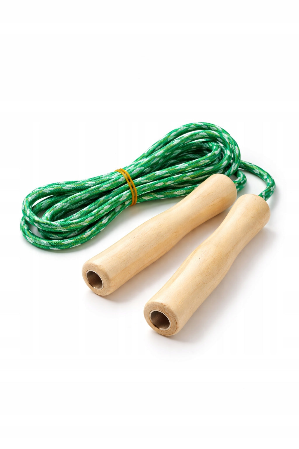 Jump rope classic string with fabric rope 2m wooden handles Manufacturer code esf906c