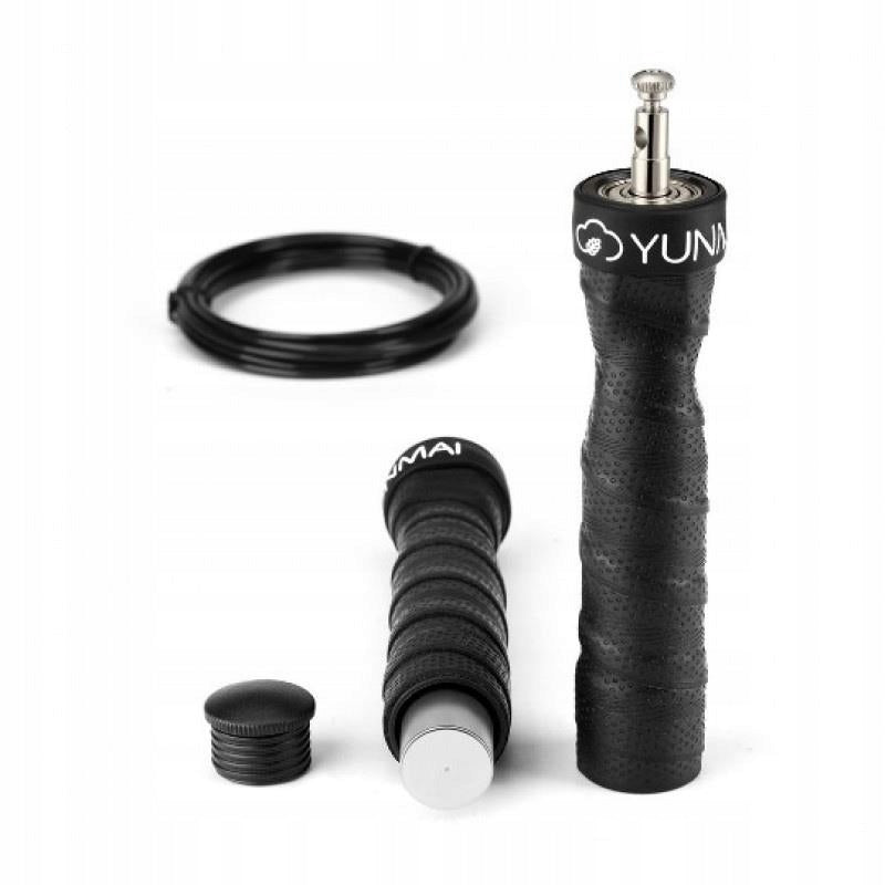 Jump rope made of plastic Yunmai 300 cm black Color black
