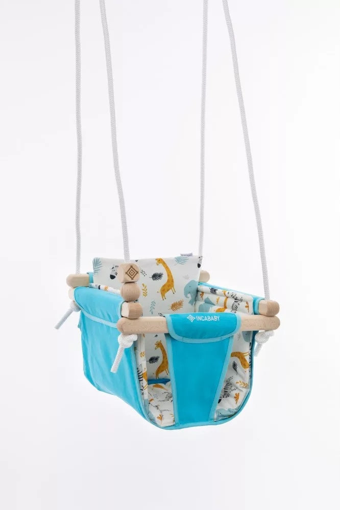 Junior Boho Baby Swing - Blue Brand no brand