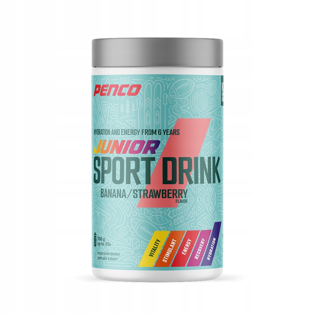 Junior sport drink 700g strawberry banana
