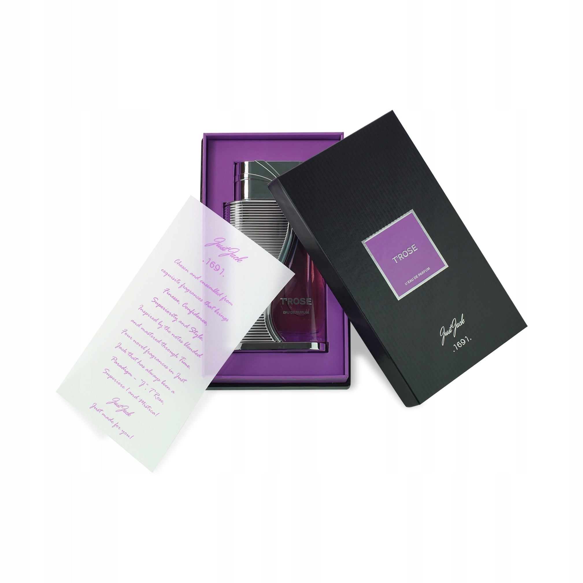 Just Jack Arabic Perfume - T'Rose Unisex Eau de Parfum Brand Just Jack