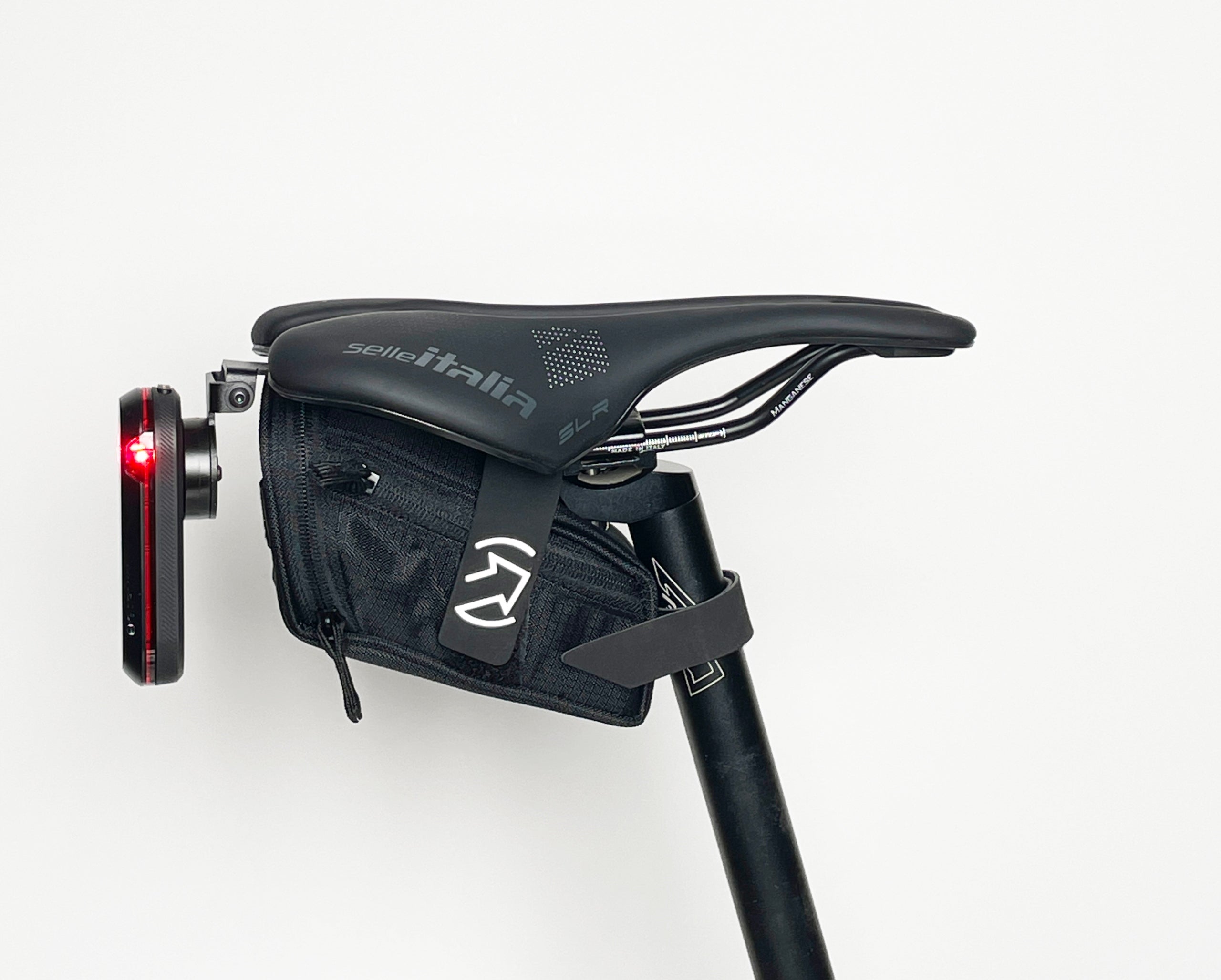 K-MOUNT GR43 | Garmin Varia radar under the saddle | Selle Italia SLR