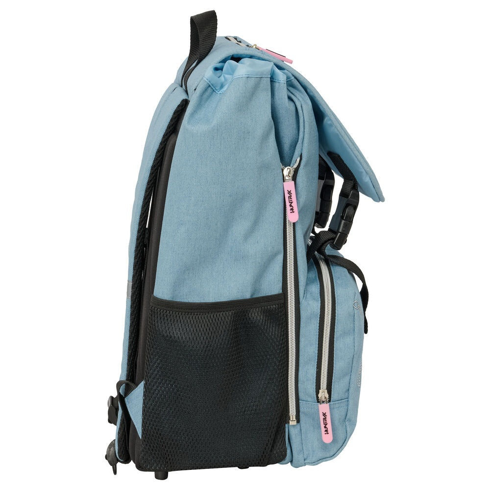 K-pop Démonvadászok Denim Dreams bővíthető iskolatáska, táska 41 cm Color blue