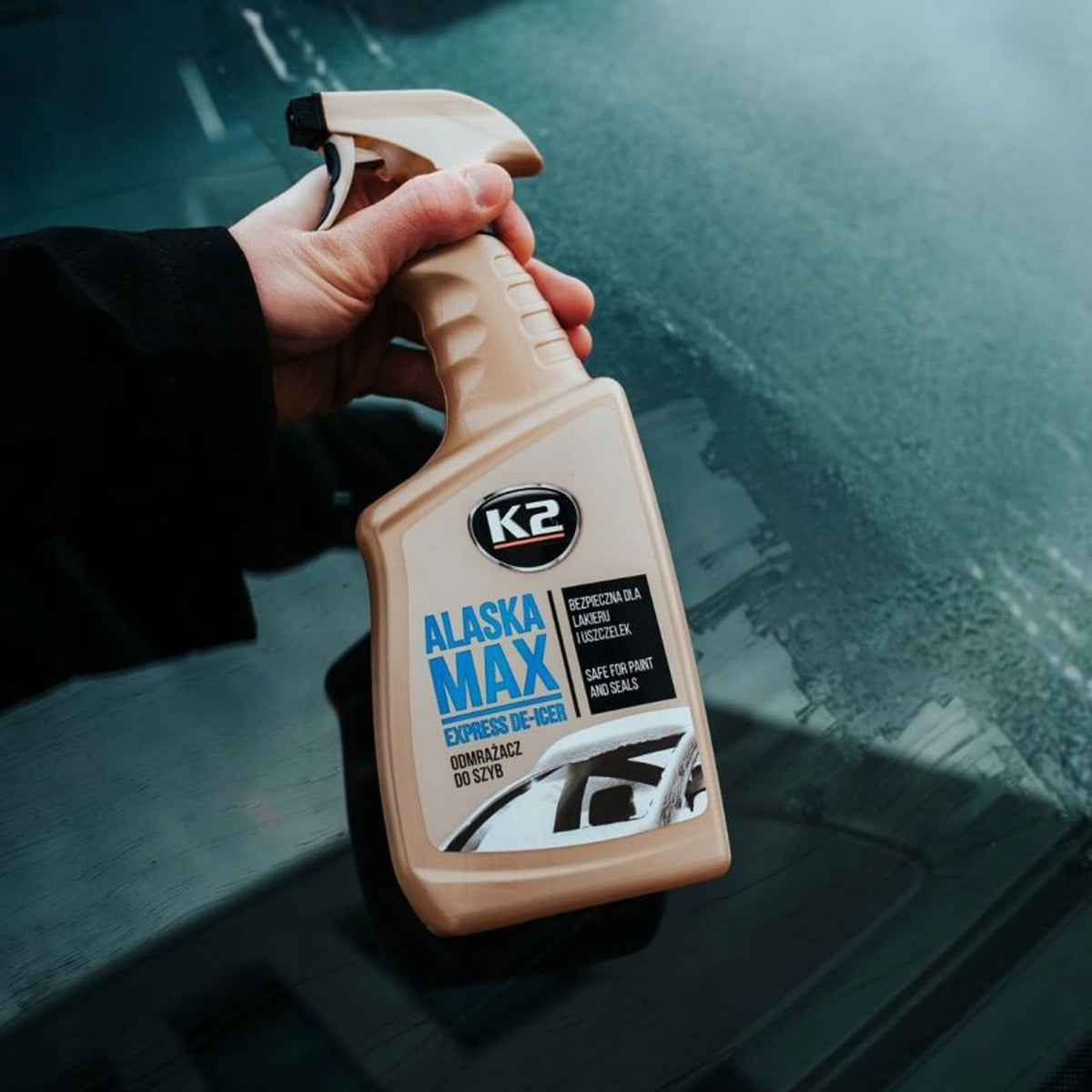 K2 Alaska Max 700 ml car window defroster winter atomizer liquid Packaging status original