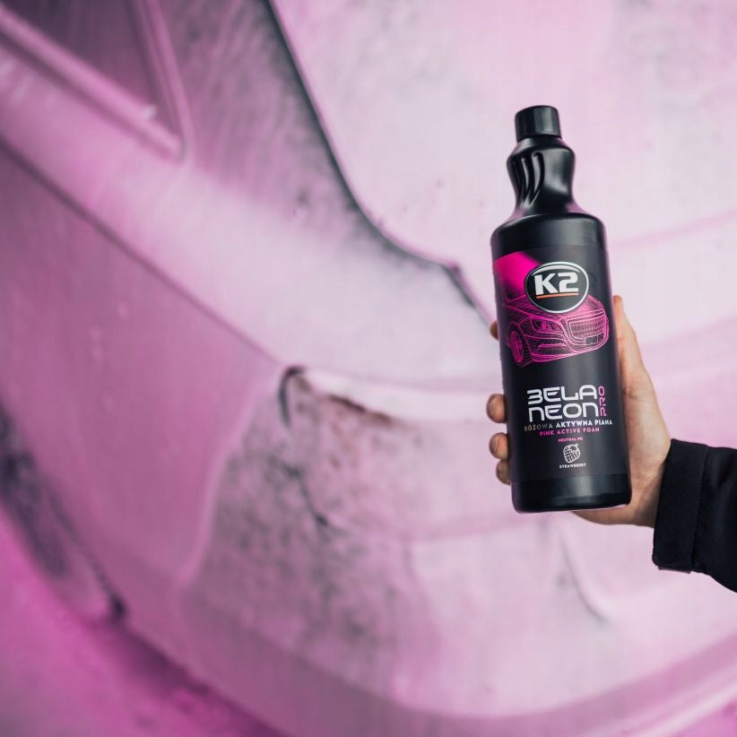 K2 BELA NEON 1L Pink active foam for car washing strawberry neutral PH EAN (GTIN) 5906534021786